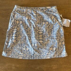 NEW Sigrid Olsen Women Golf & Tennis Skort-Skirt w/Shorts-Pockets Stretch-Sze XS